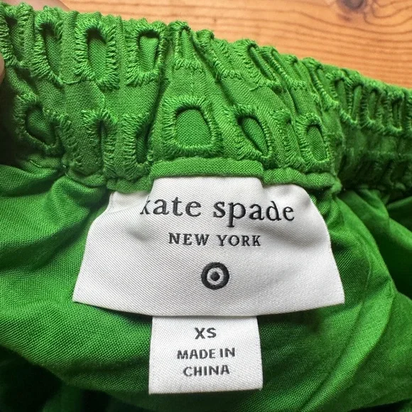 NWT Kate Spade Green Women's Skirt - Picture 5 of 6